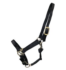 Premium Nylon Adjustable Halter - Full - Black - 9907-F-BK