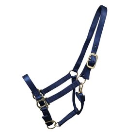 Premium Nylon Adjustable Halter - Full - Navy - 9907-F-NV