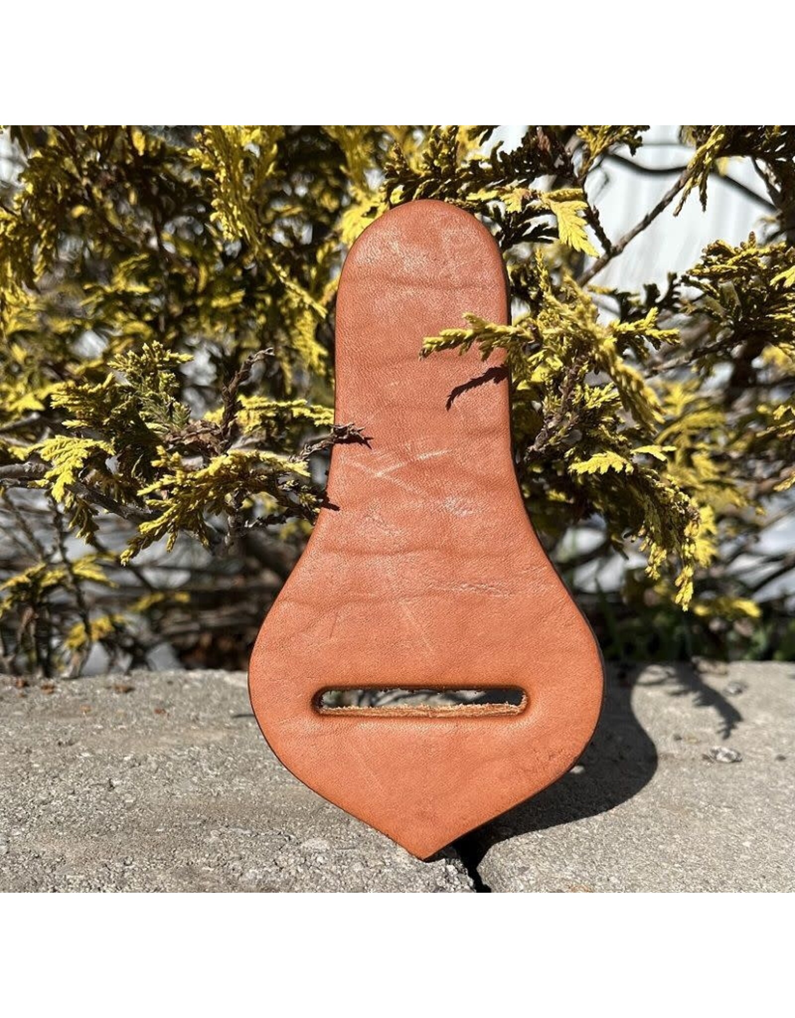 Dale Rodrigez Leather Latigo Keeper - Medium Brown -12-9197-MB