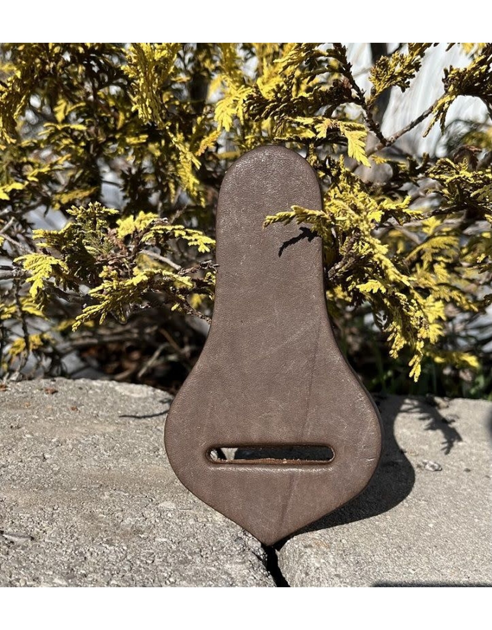 Dale Rodrigez Leather Latigo Keeper - Dark Brown -12-9197-DB