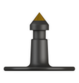 Leader Products - Button Male - Black- MB9