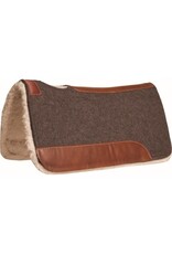 MUSTANG BLUE HORSE GREY FELT CONTOURED PAD, 32X31X1 - 274066-18