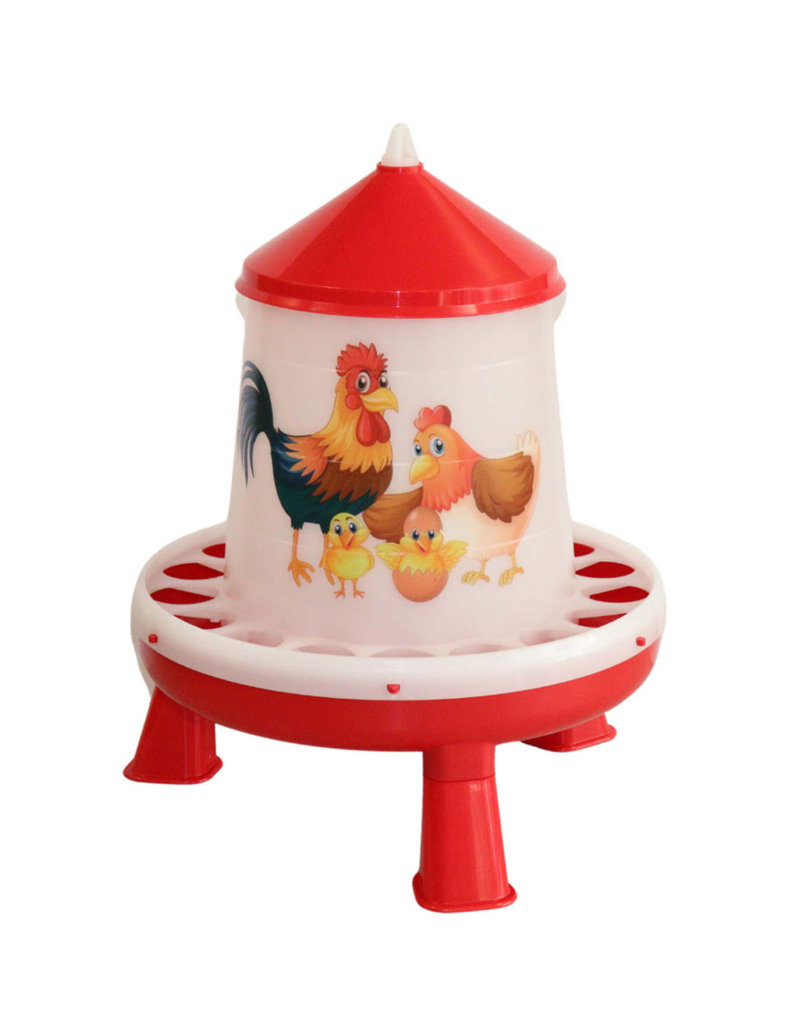 Illustrated Poultry Waterers & Feeders (Feeders, 4 LB) - 115-1891