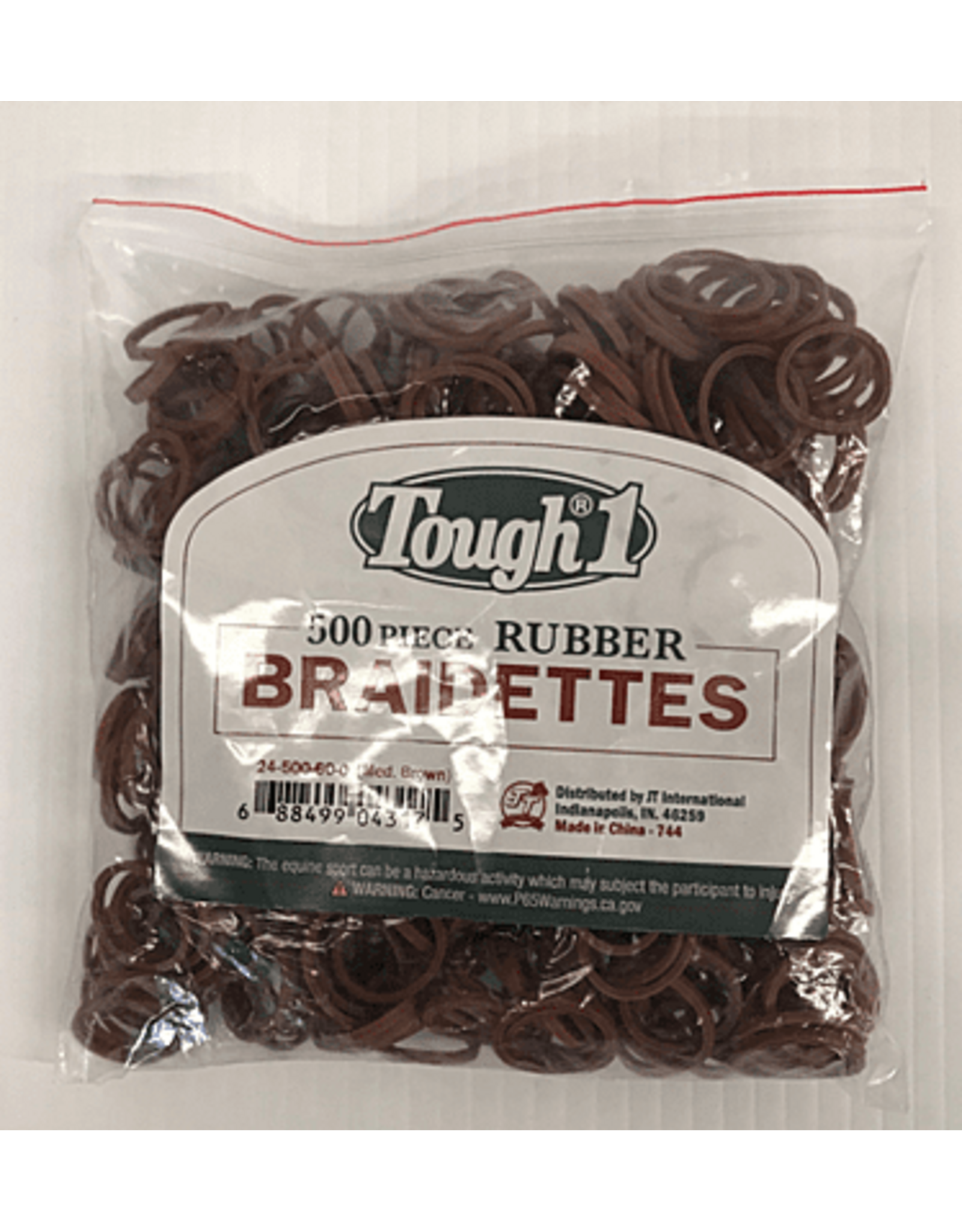 Tough 1 Braiding Bands - Black - TJT24-500 2