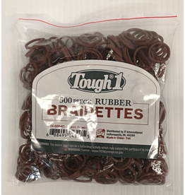 Tough 1 Braiding Bands - Black - TJT24-500 2