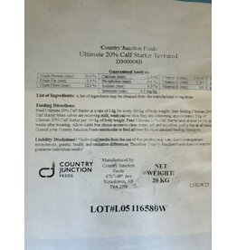 20% Calf Starter Roll EO -Calf Ration - Non Medicated - D3000008B