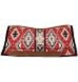 COUNTRY LEGEND RANCH SADDLE PAD, Red/Black/Grey - 36" x 34" - 273963-02