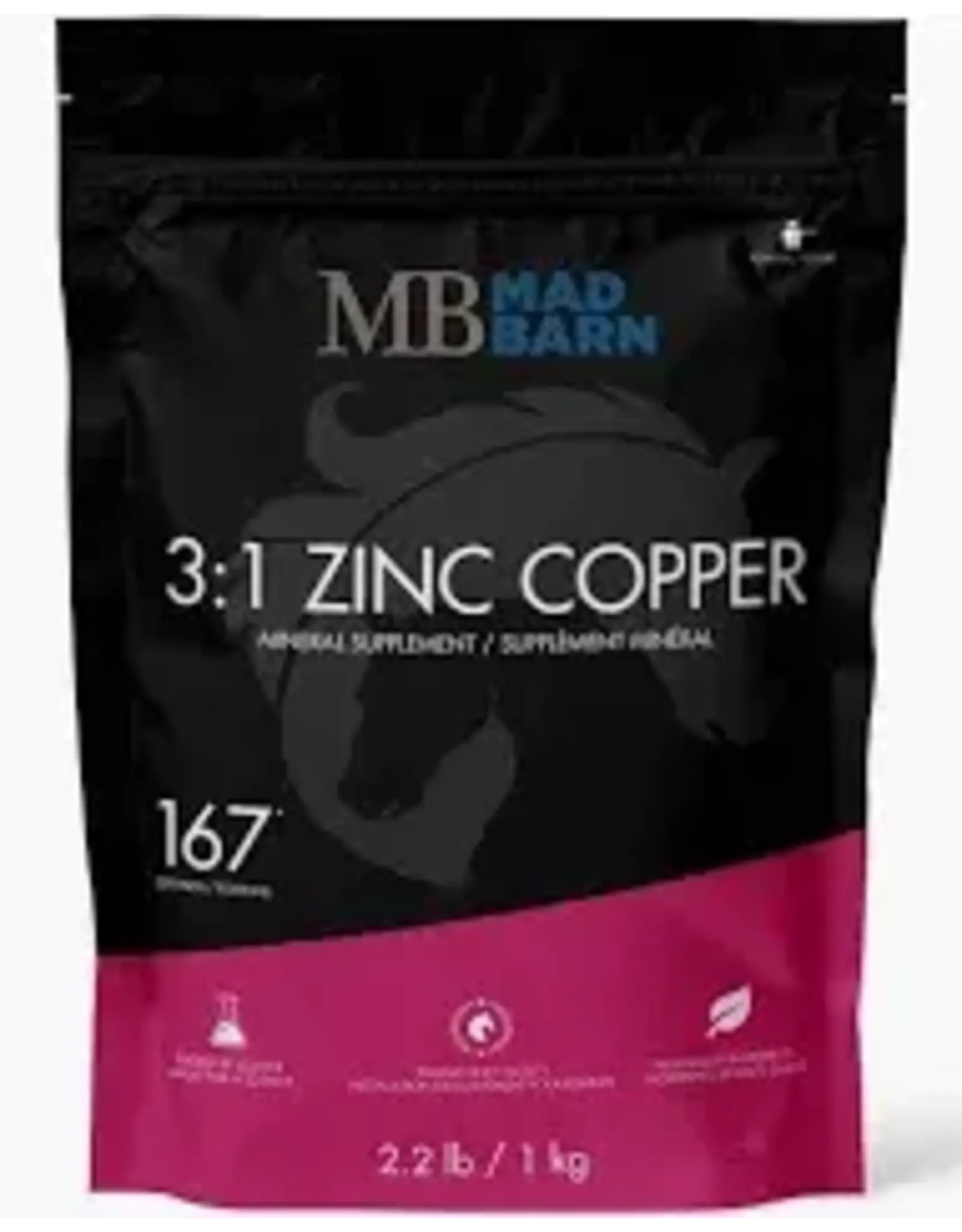 Mad Barn Canada Mad Barn Optimum 3 to 1 Zinc to Copper 1kg ( 6280551820023)