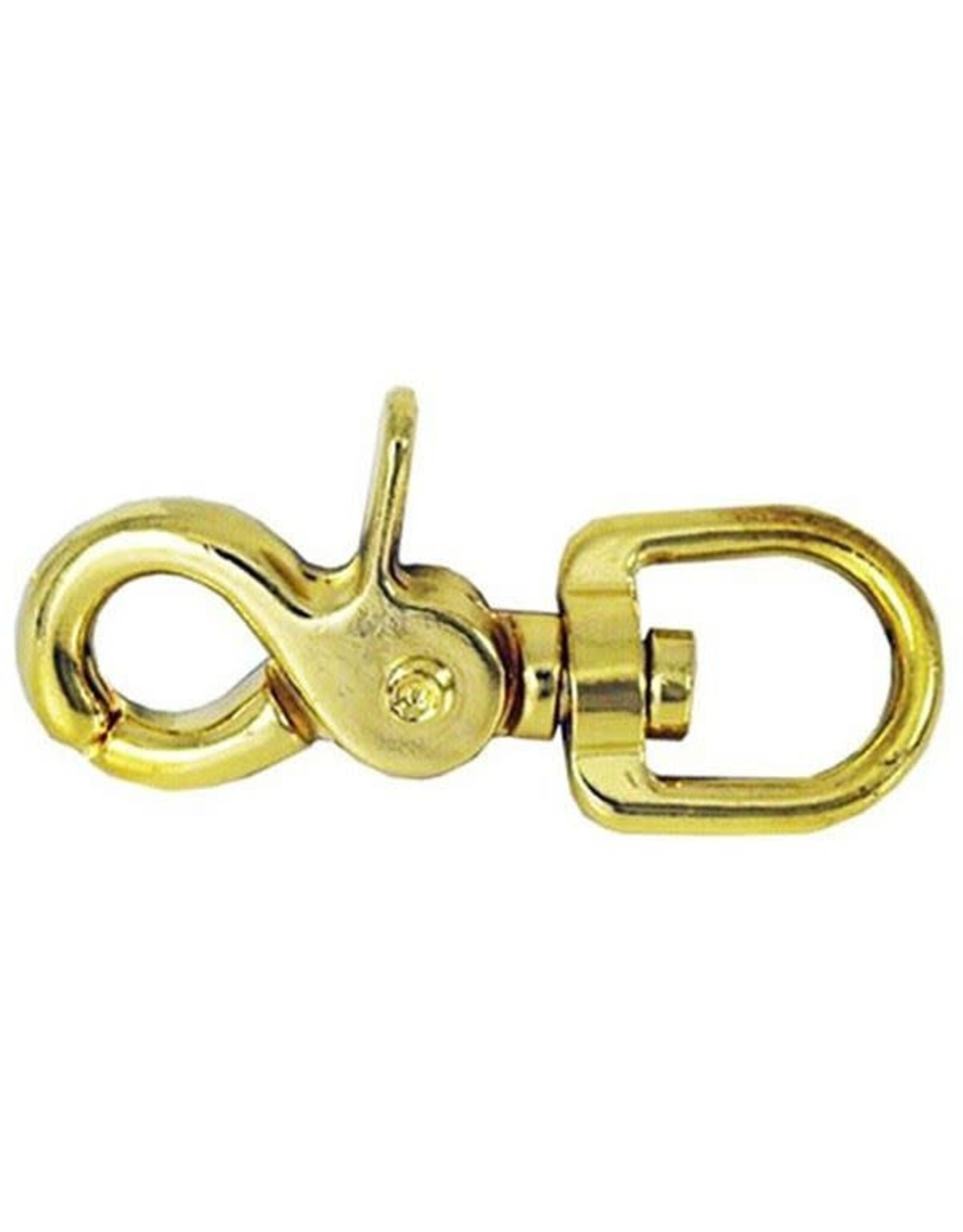 Brass Round Trigger Snap - 3/4" - HW977 *Back Ordered Jn26