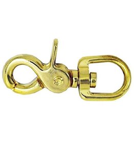 Brass Round Trigger Snap - 3/4" - HW977 *Back Ordered Jn26