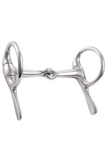 Miniature Bit, 3-1/2" Half Cheek Snaffle Mouth SS -  29-3150