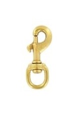5/8" Bolt Swivel Snap - Solid Brass - P-1440