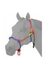 Ger-Ryan Multi-Coloured Miniature Rope Halter - Large