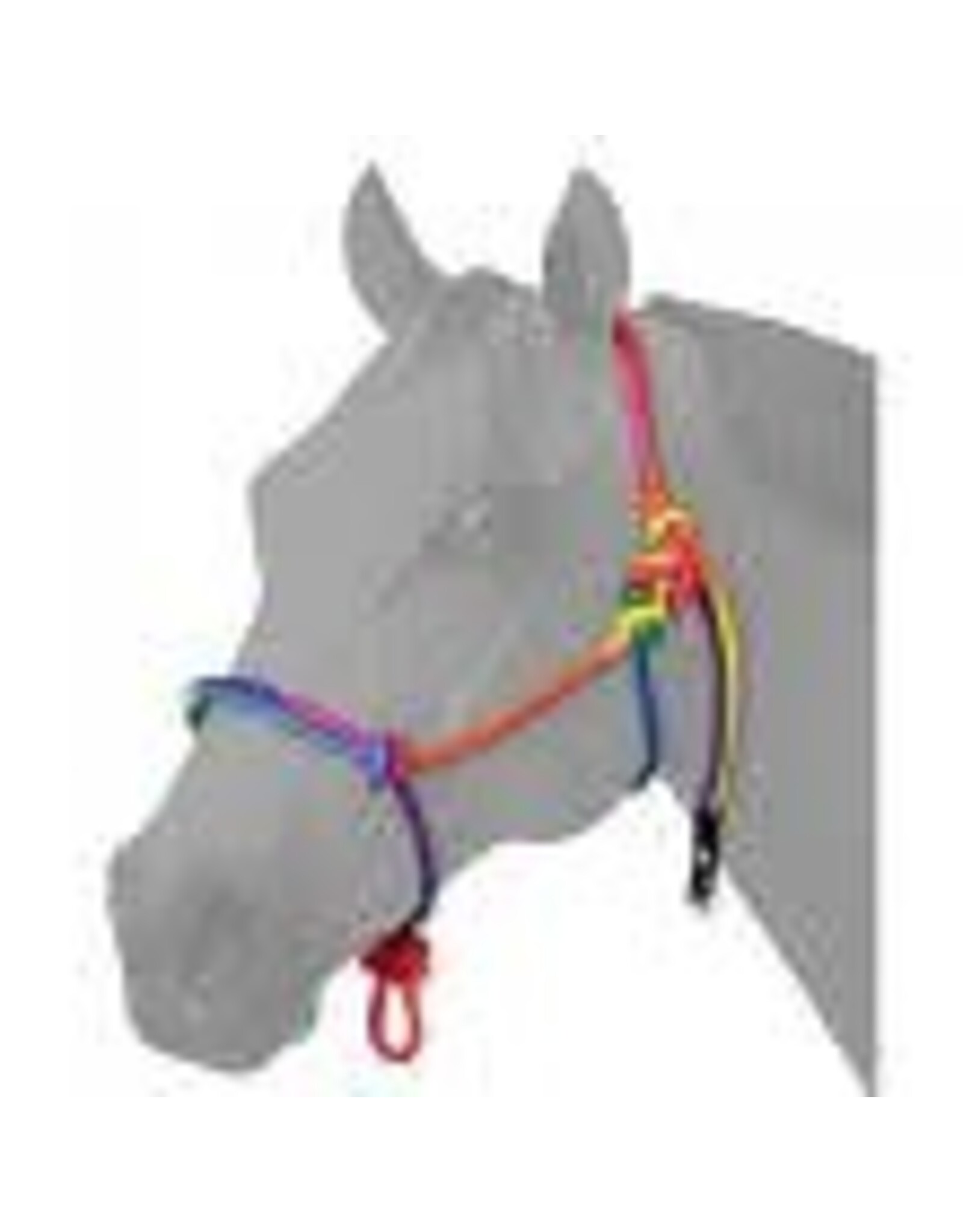 Ger-Ryan Multi-Coloured Miniature Rope Halter - Large
