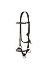 Side Pull Rope Halter with Braided Nose