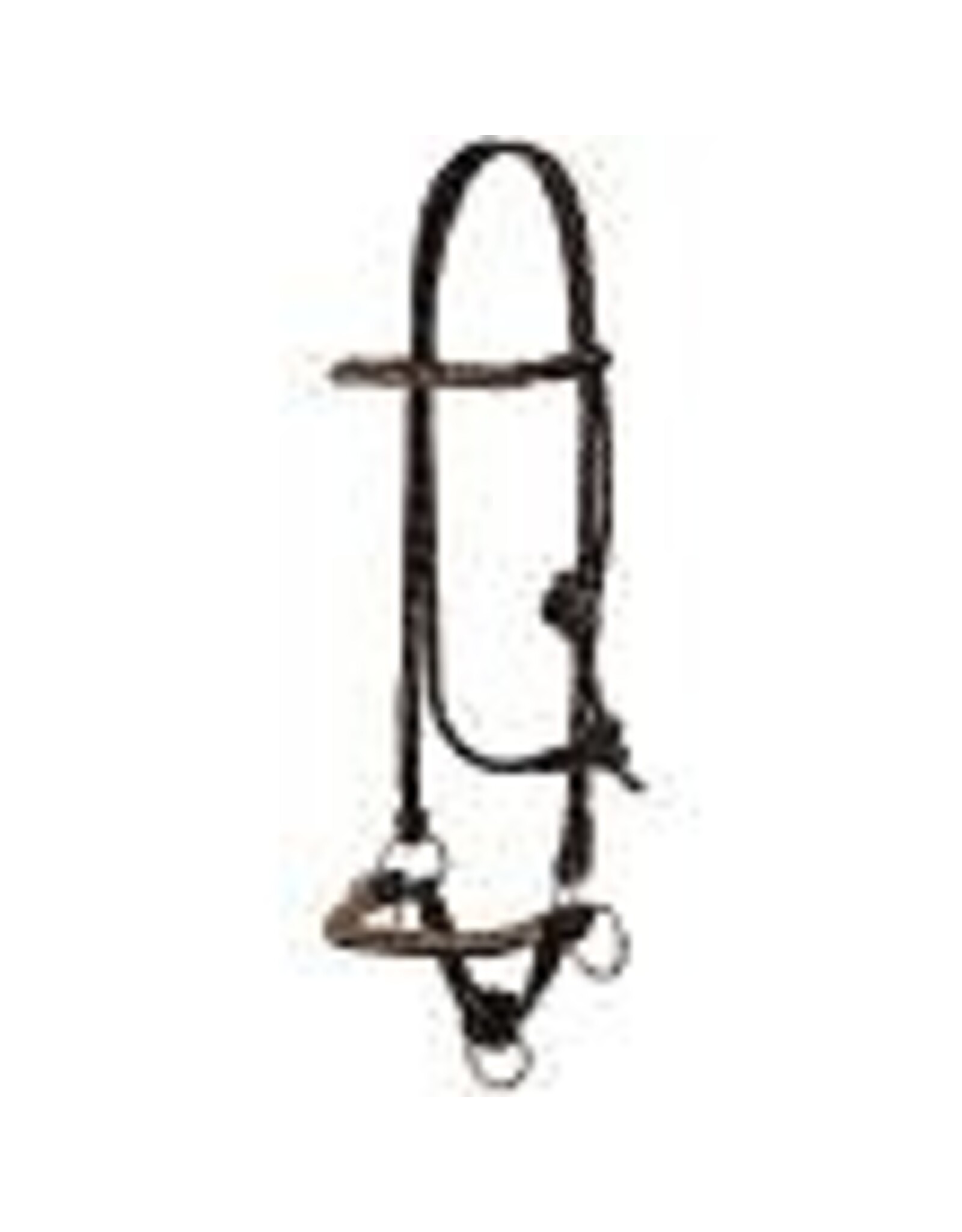 Side Pull Rope Halter with Braided Nose