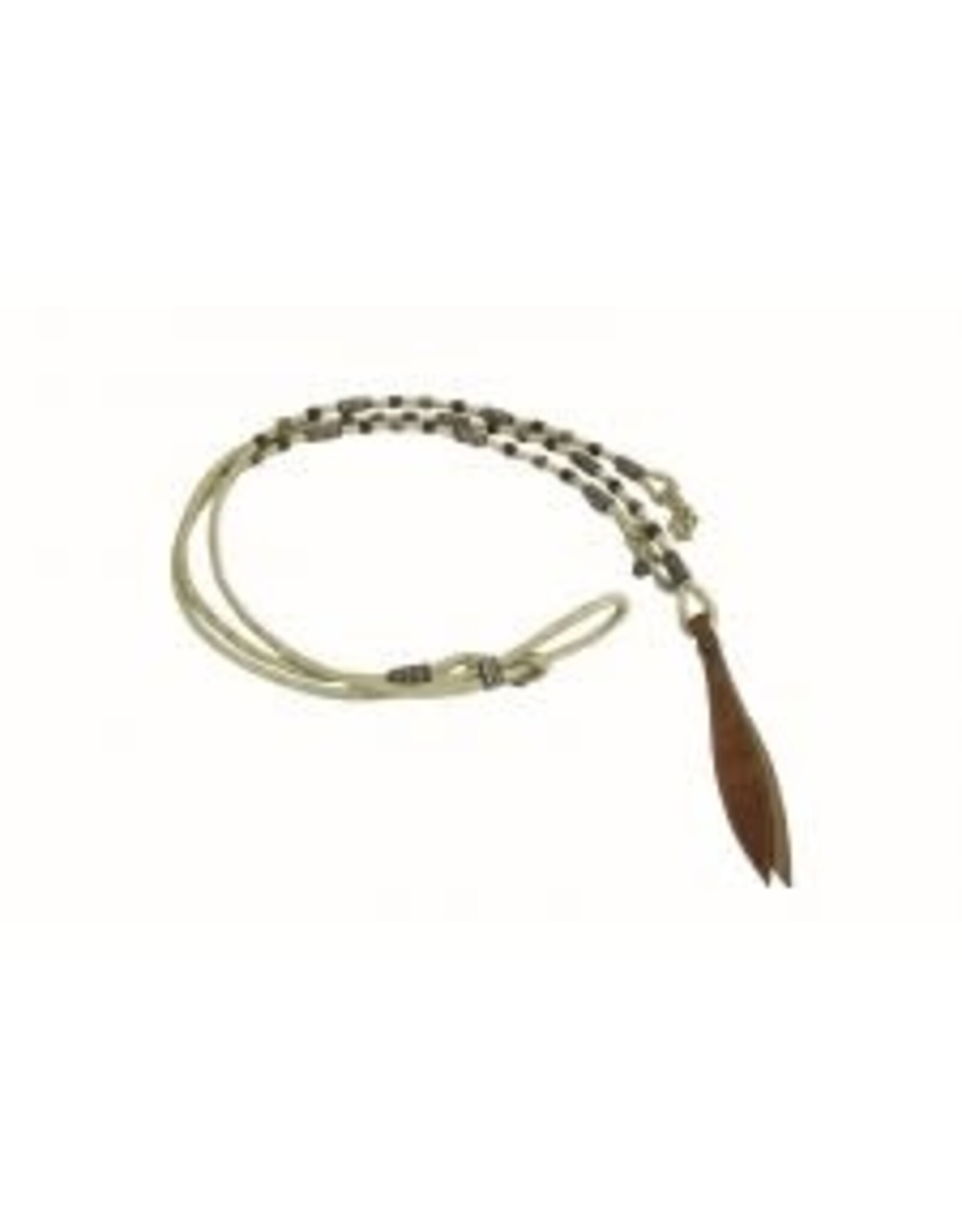 WESTERN RAWHIDE NATURAL RAWHIDE ROMAL REINS - 205608