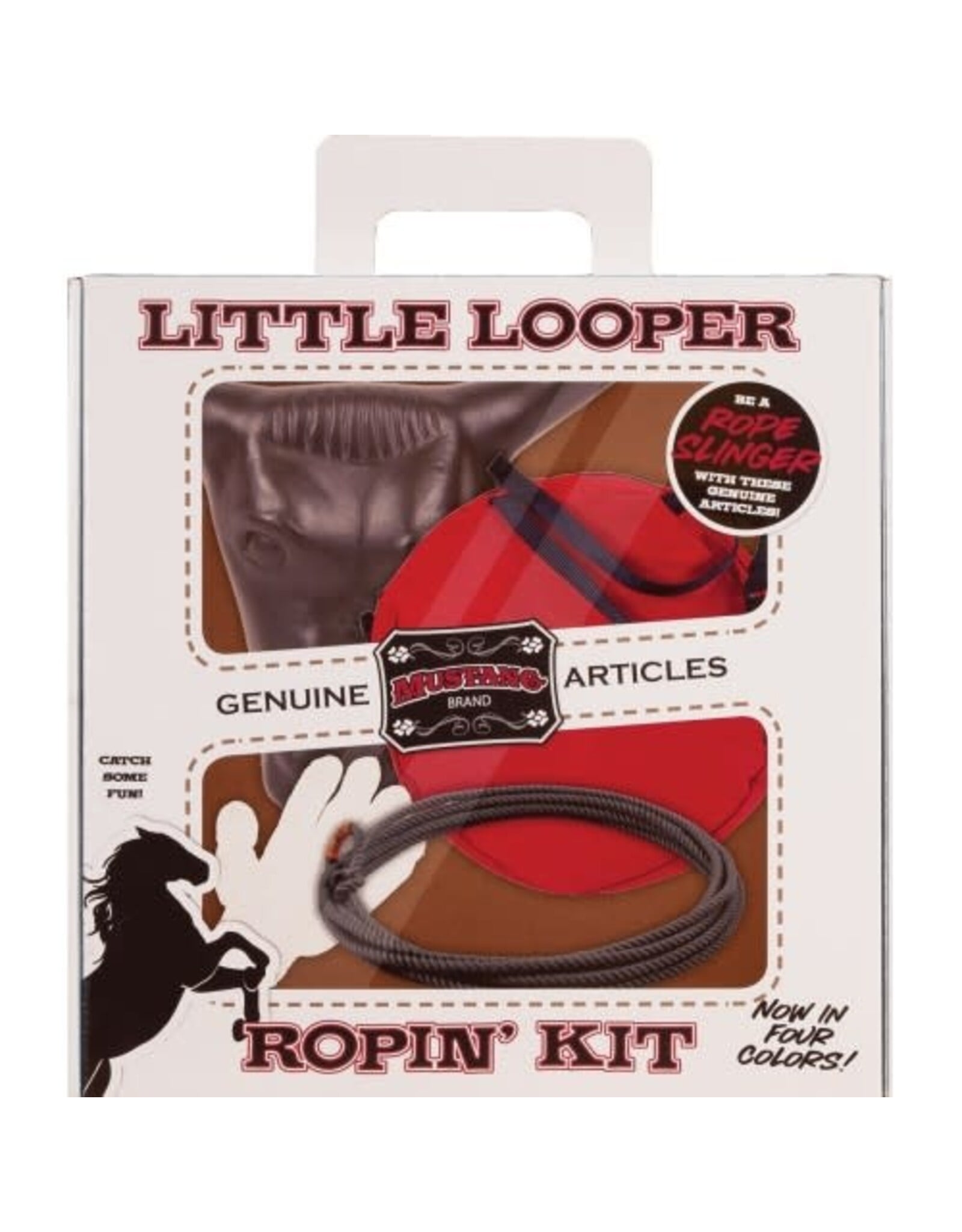 MUSTANG THE LITTLE LOOPER ROPIN' KIT - 737365-01 - RED
