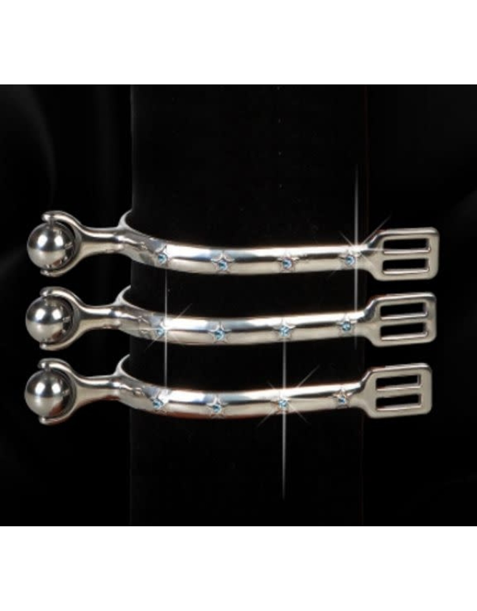 Ladies' English Ball Spur with Swarovski Crystals - 74-108