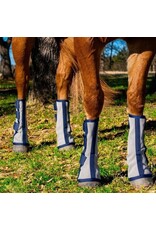 Canadian Horsewear Fly Boots 4pk - Grey - Large - 78212-L (85-910-L)