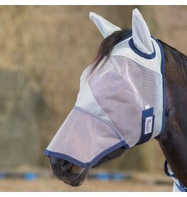 Breakaway Fly Mask with Ears and Nose Cover - 2526-Full