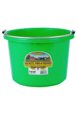 Plastic 8qt Lime Green Bucket - 115-505