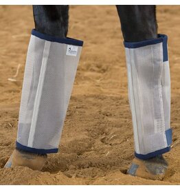 Canadian Horsewear Fly Boots 4pk - Grey - Small - 78212-XS