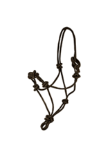 Knotted Nose Rope Halter - 16-118-BK