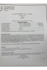 16% Right Way Classic Beef Ration Pellet -  B634007B - weaned calf ration