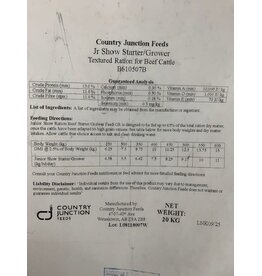 Junior Show Calf Ration Starter/Grower 250 - 600LB - B610507B