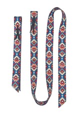 Nylon Multi-Aztec Print Off Billet and Tie Strap Set - 9042-1