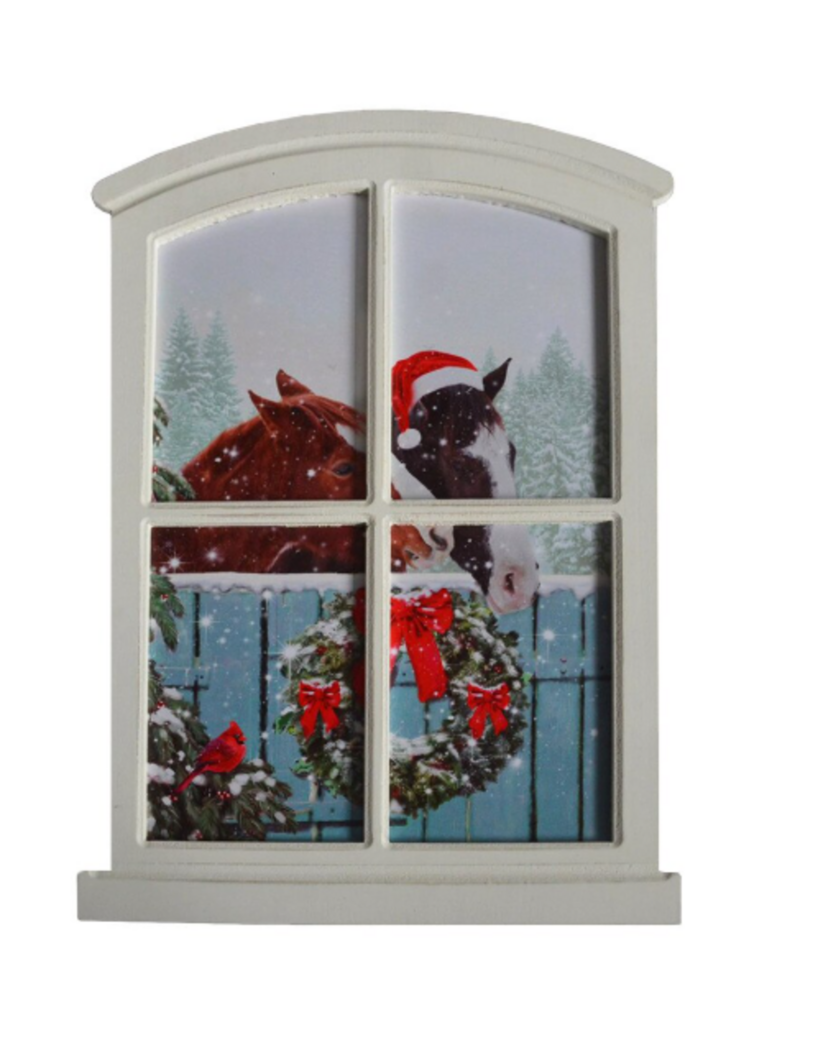 CHRISTMAS!!! Canvas Wall Art - Horses