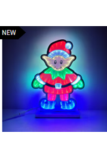 CHRISTMAS!!! Infinity Light ELF 9" x 12" - 9" x 12"