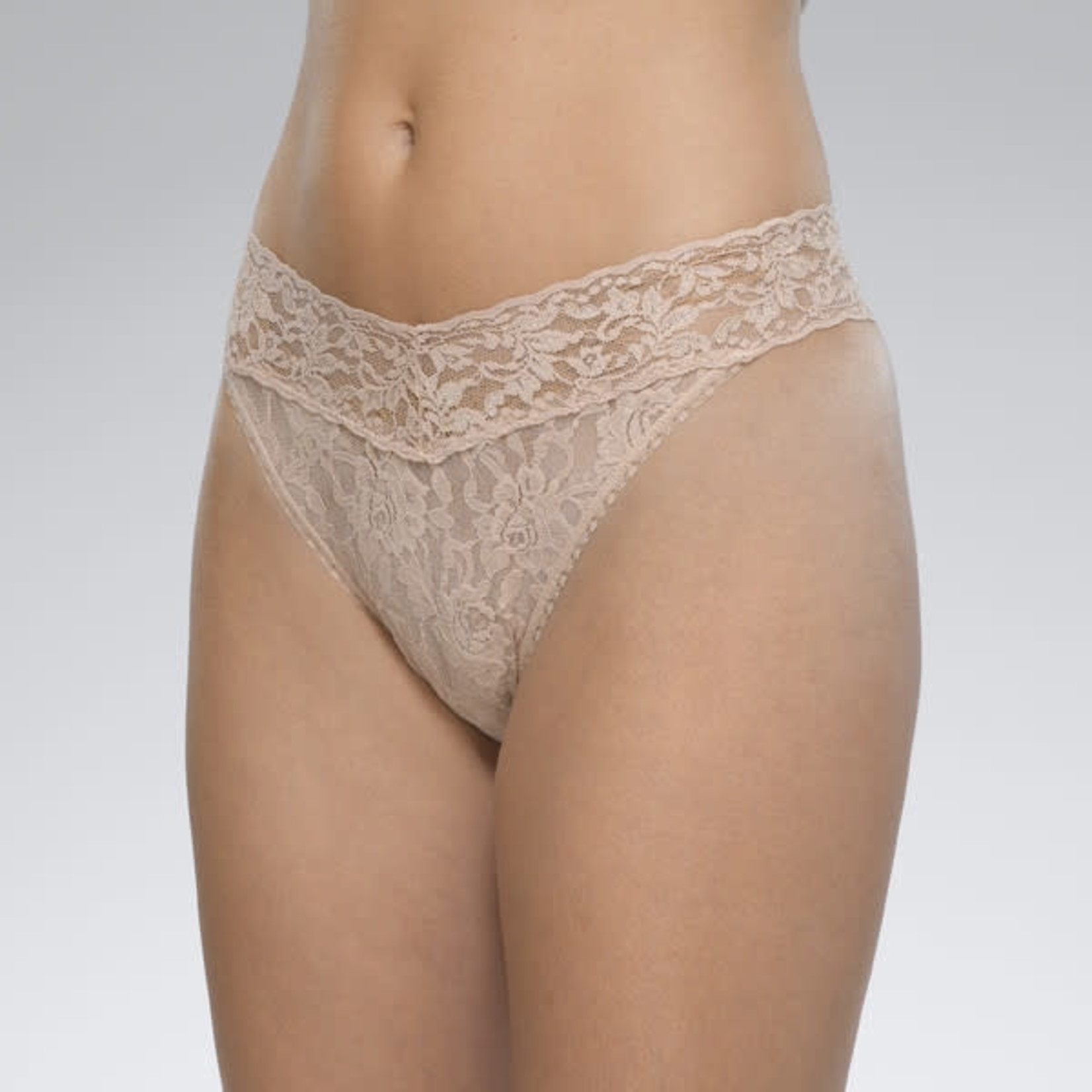 Hanky Panky Original Stretch Signature Lace Thong 4811 - In the
