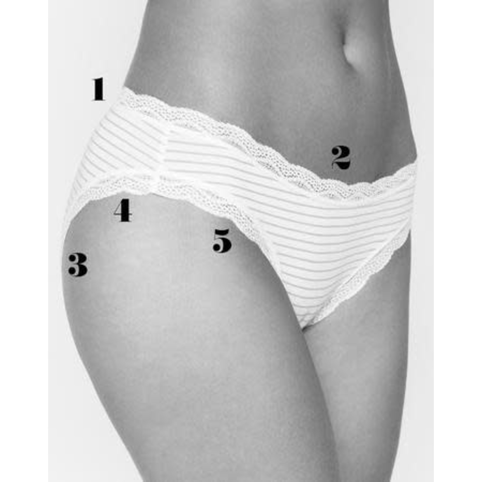 Stripe & Stare knicker 4 pack - The Girls Bra Shop