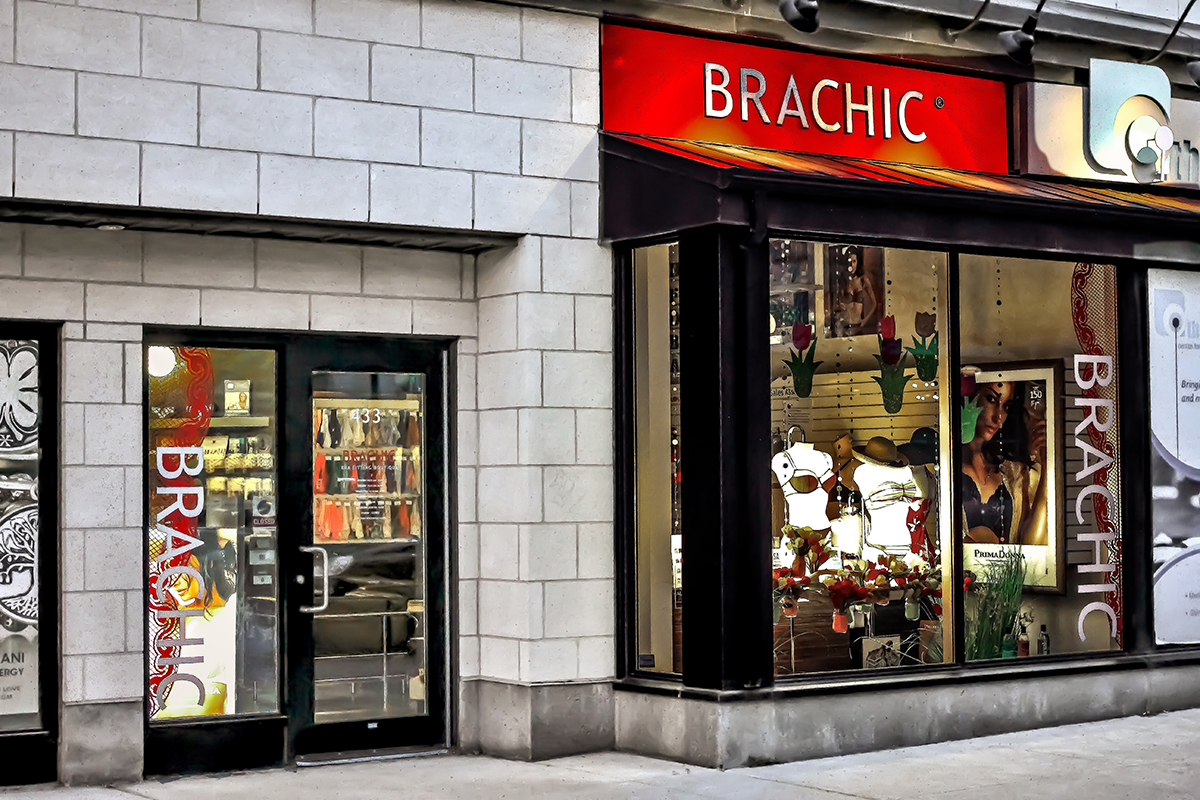 Brachic Outside view of the Brachic store