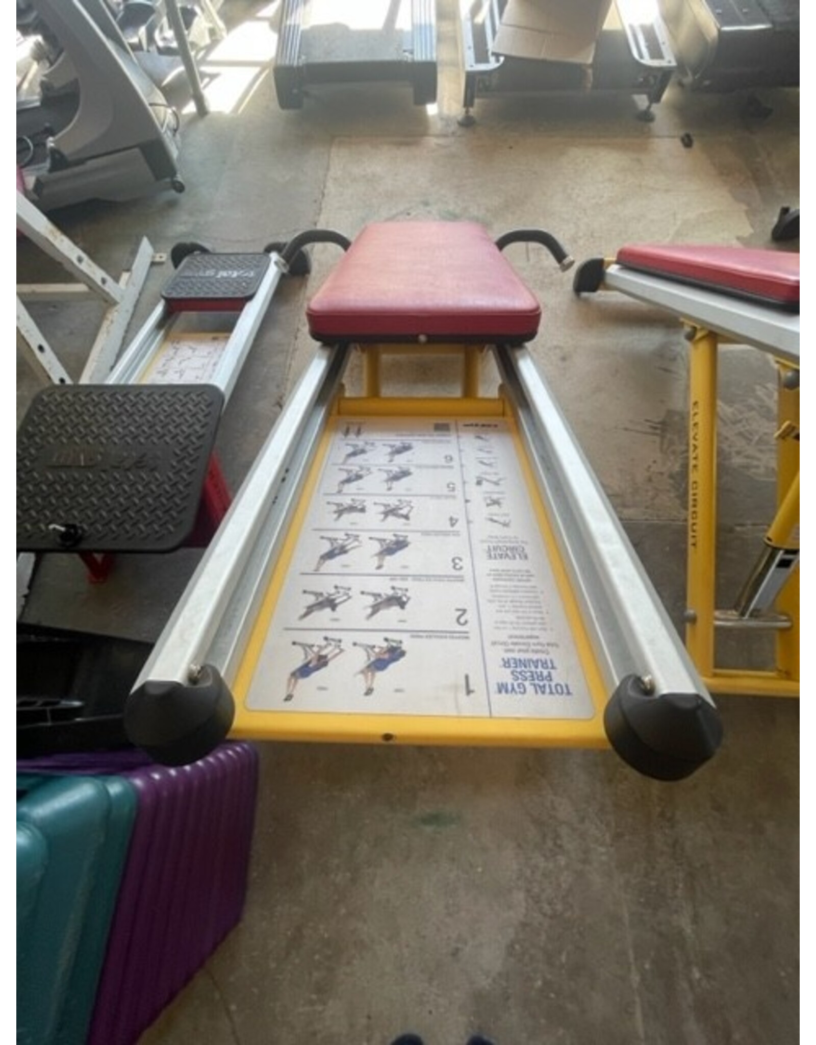 Total Gym Press Trainer