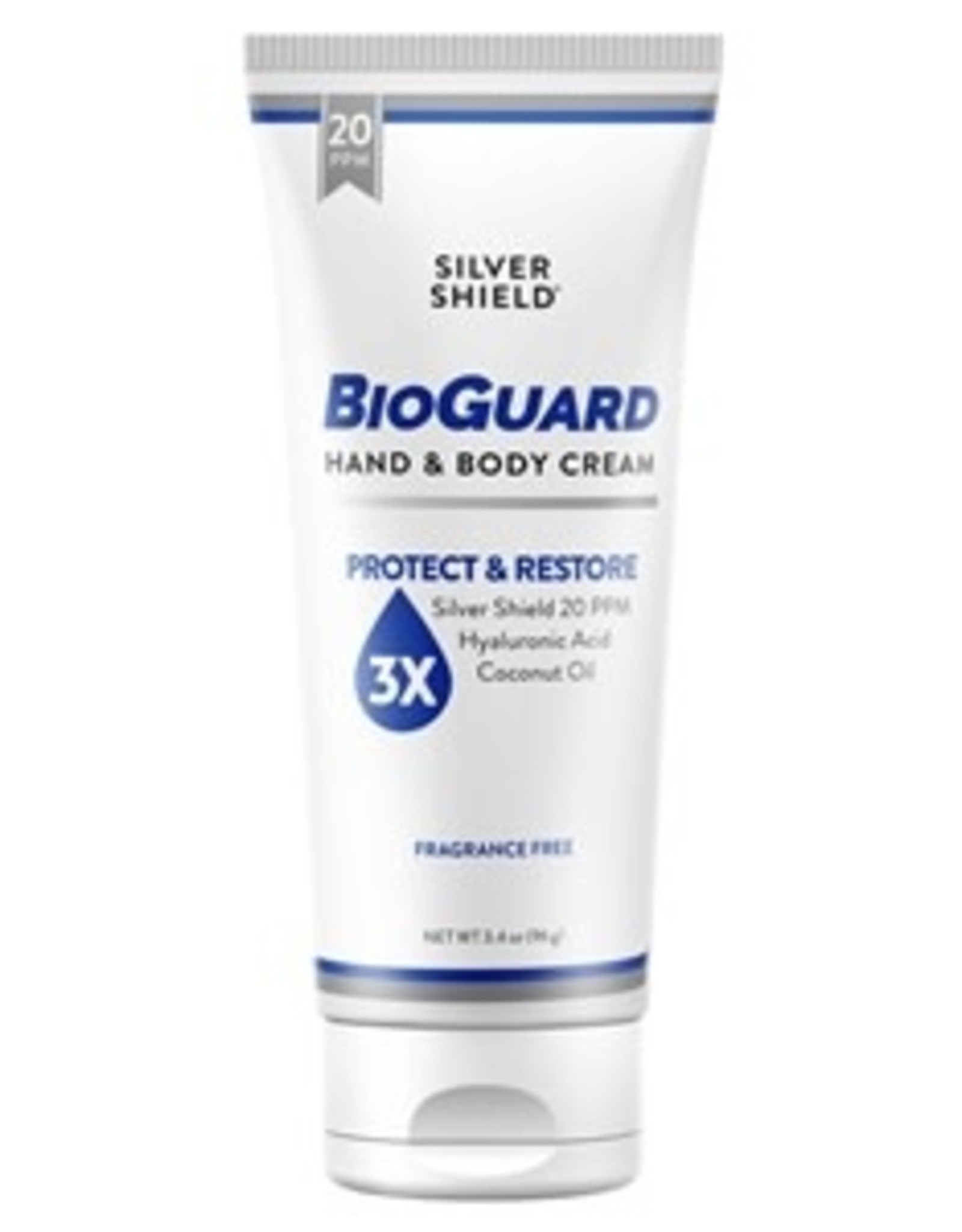 Nature's Sunshine Silver Shield BioGuard Hand& Body Cream (3.4 fl. oz.)