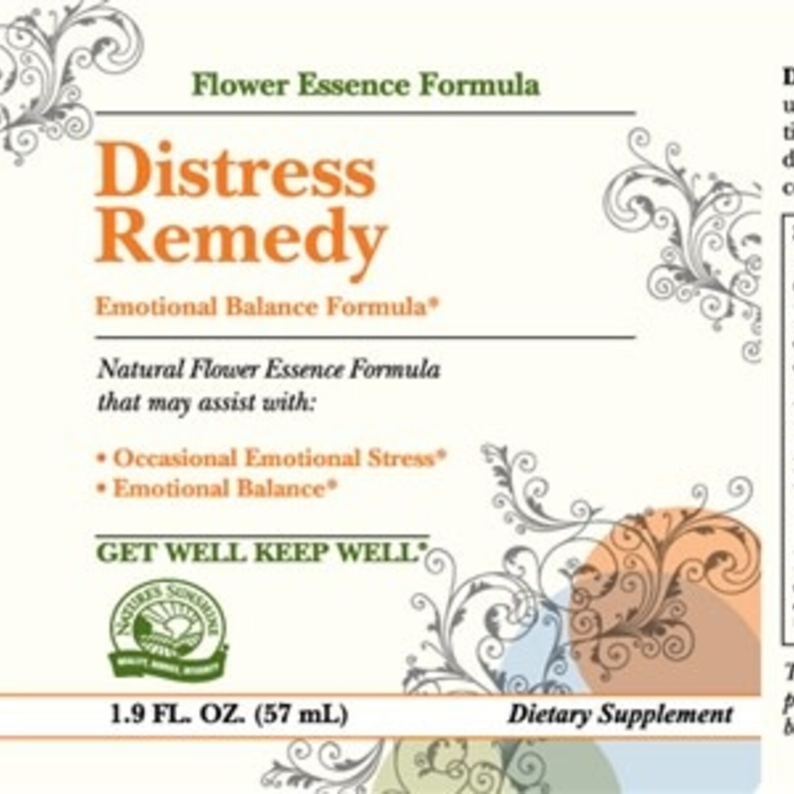 Nature's Sunshine Distress Remedy (Flower Remedy) (2 Fl. Oz.)