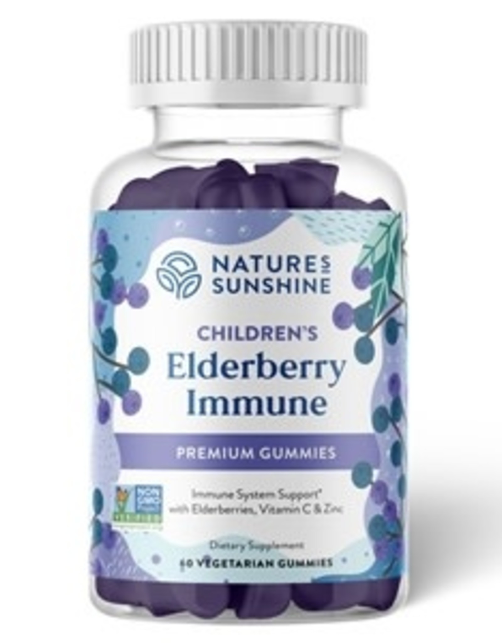 Nature's Sunshine Children’s Elderberry Immune—NEW (60 veg. gummies)