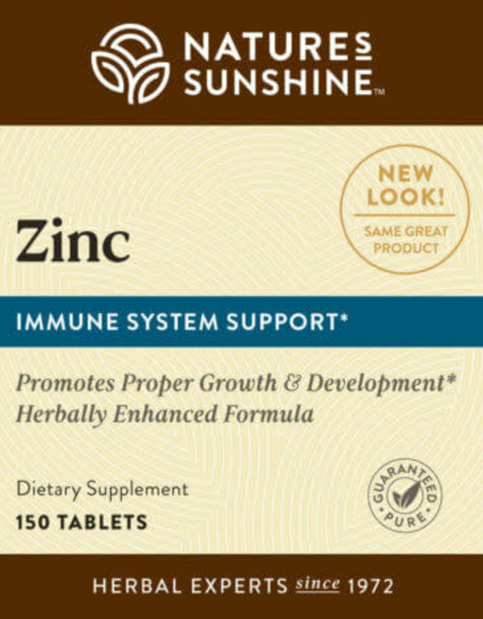 Nature's Sunshine Zinc (25 mg) (150 tabs)