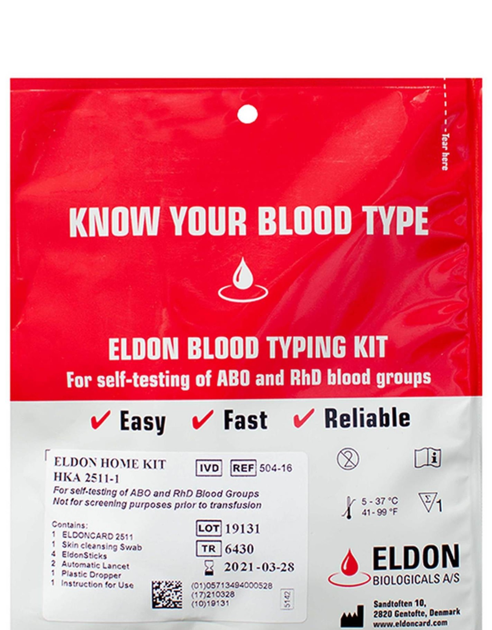 Blood Type Test Kits – Biomedx Store