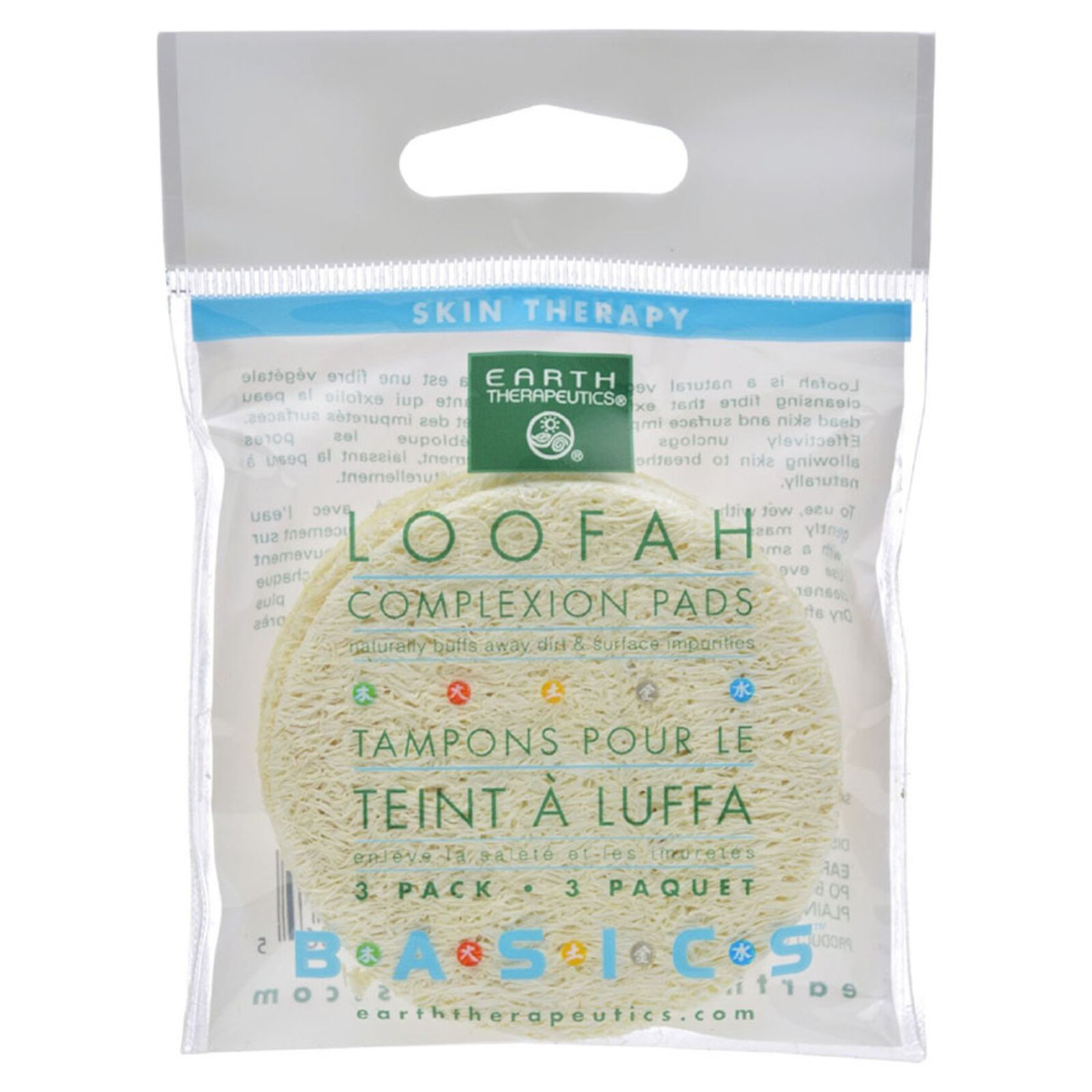 Earth Therapeutics Loofah Complexion Pads (3 Pk.)
