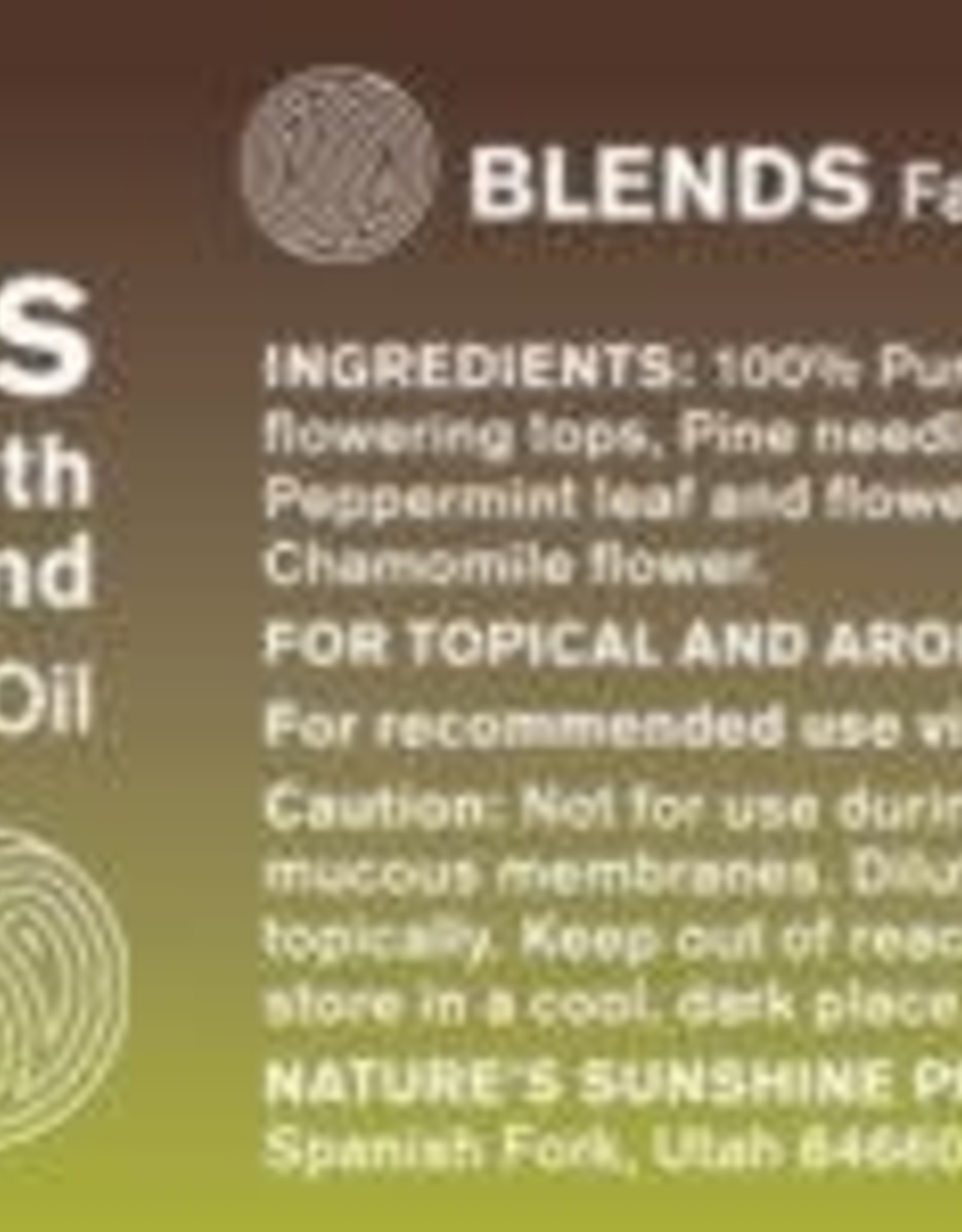 Nature's Sunshine Changes Oil Blend