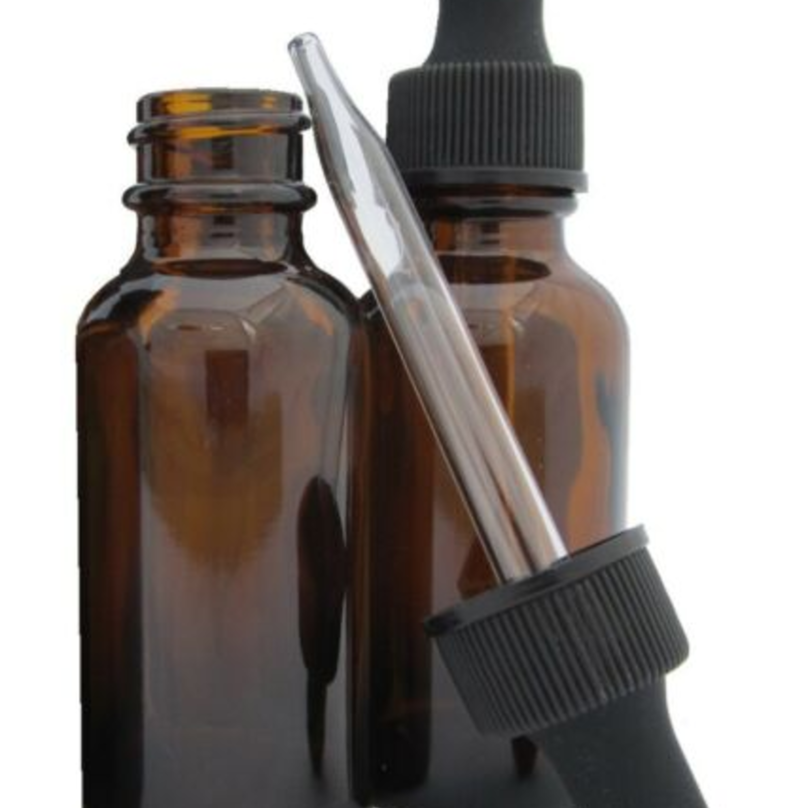 Specialty Bottles Empty Amber Dropper Bottle (1 oz.)