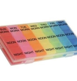 Kelli's Multi-Color 7-Day Pill Box