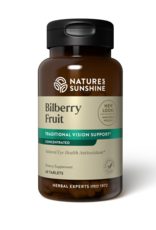 Nature's Sunshine Bilberry Fruit Concentrate(60 tabs)*