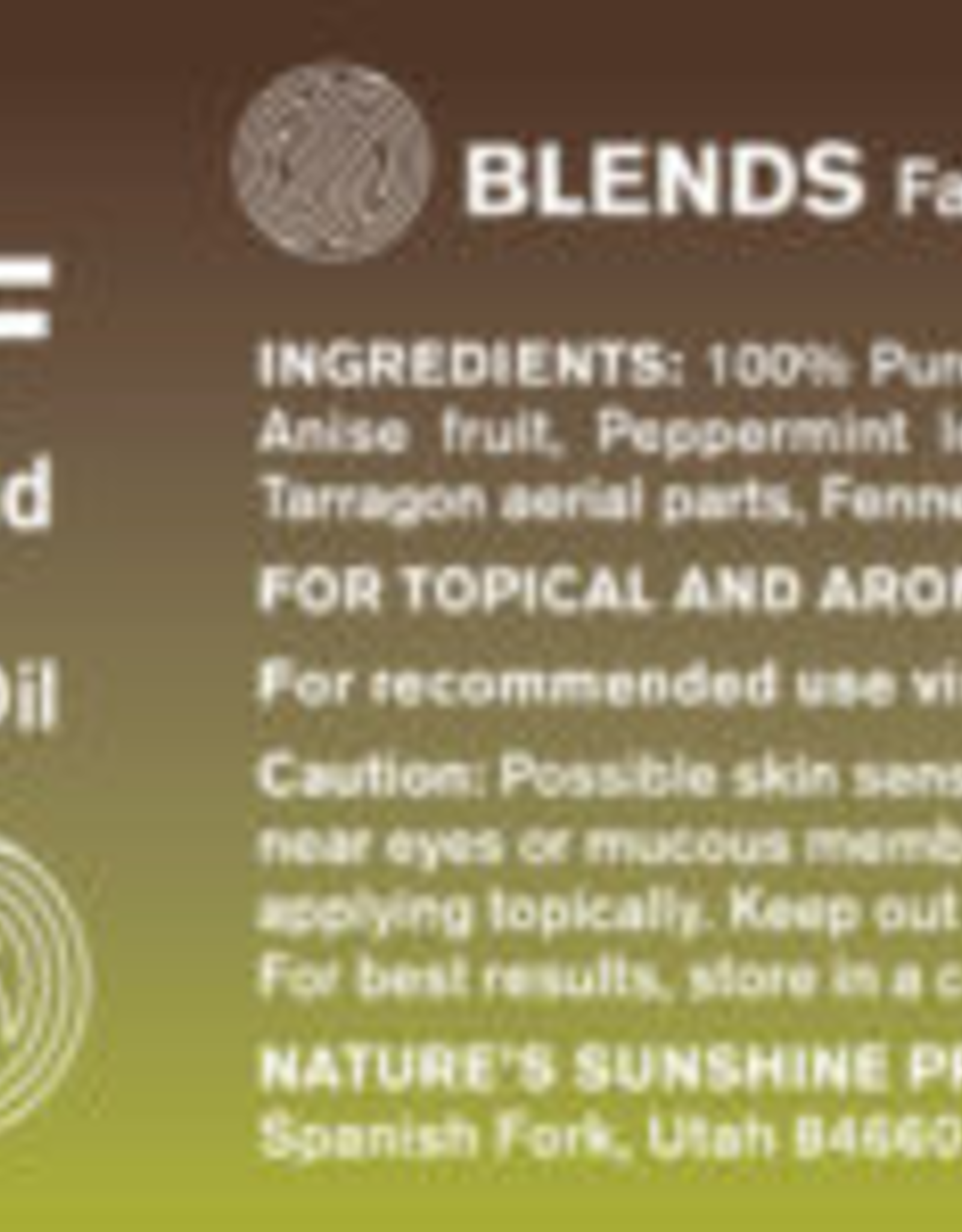 Nature's Sunshine RELIEF Settling BlendEssential Oil (15 ml)