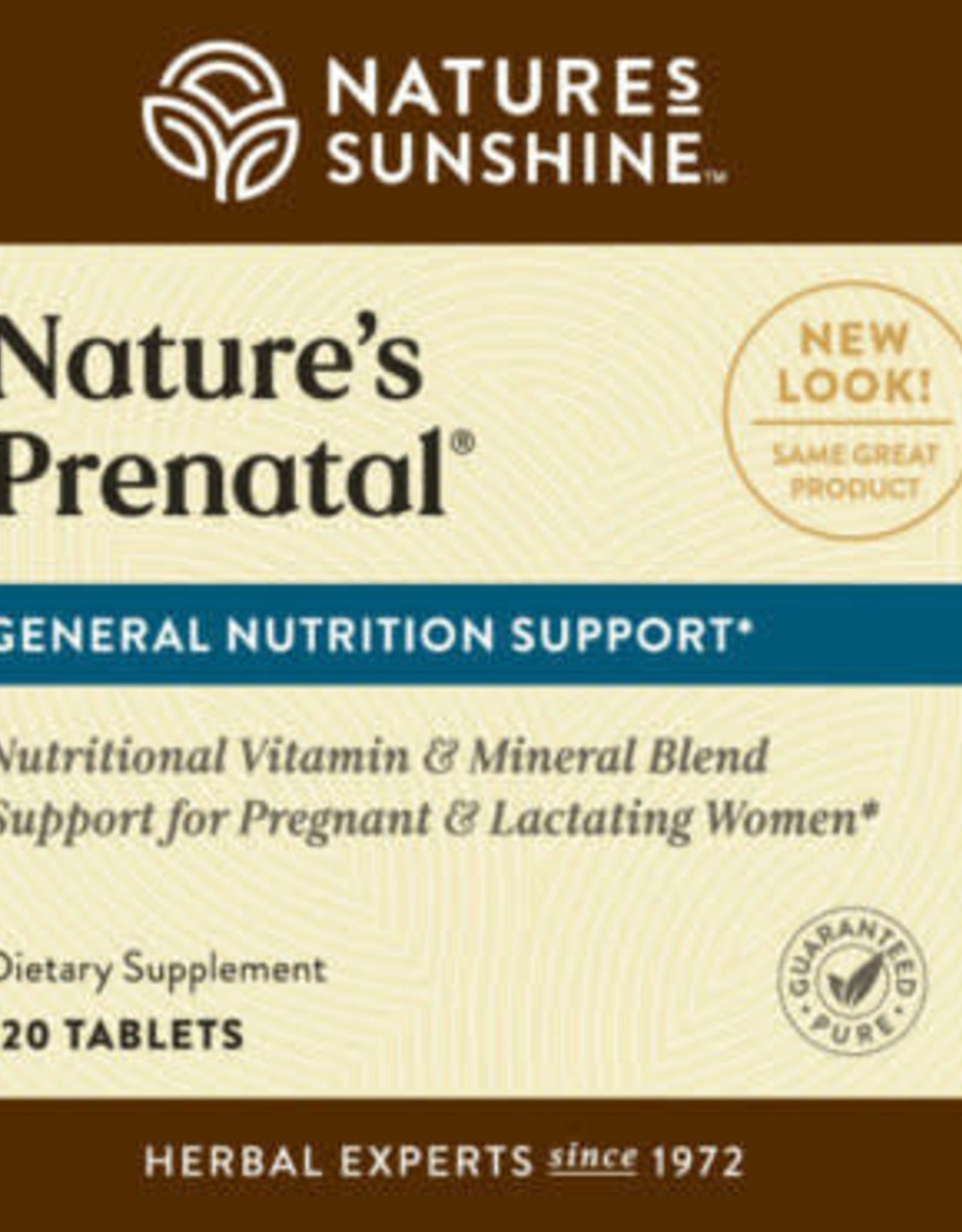 Nature's Sunshine Nature's Prenatal Multivitamin (120 tabs)