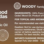 Nature's Sunshine Cedarwood Oil